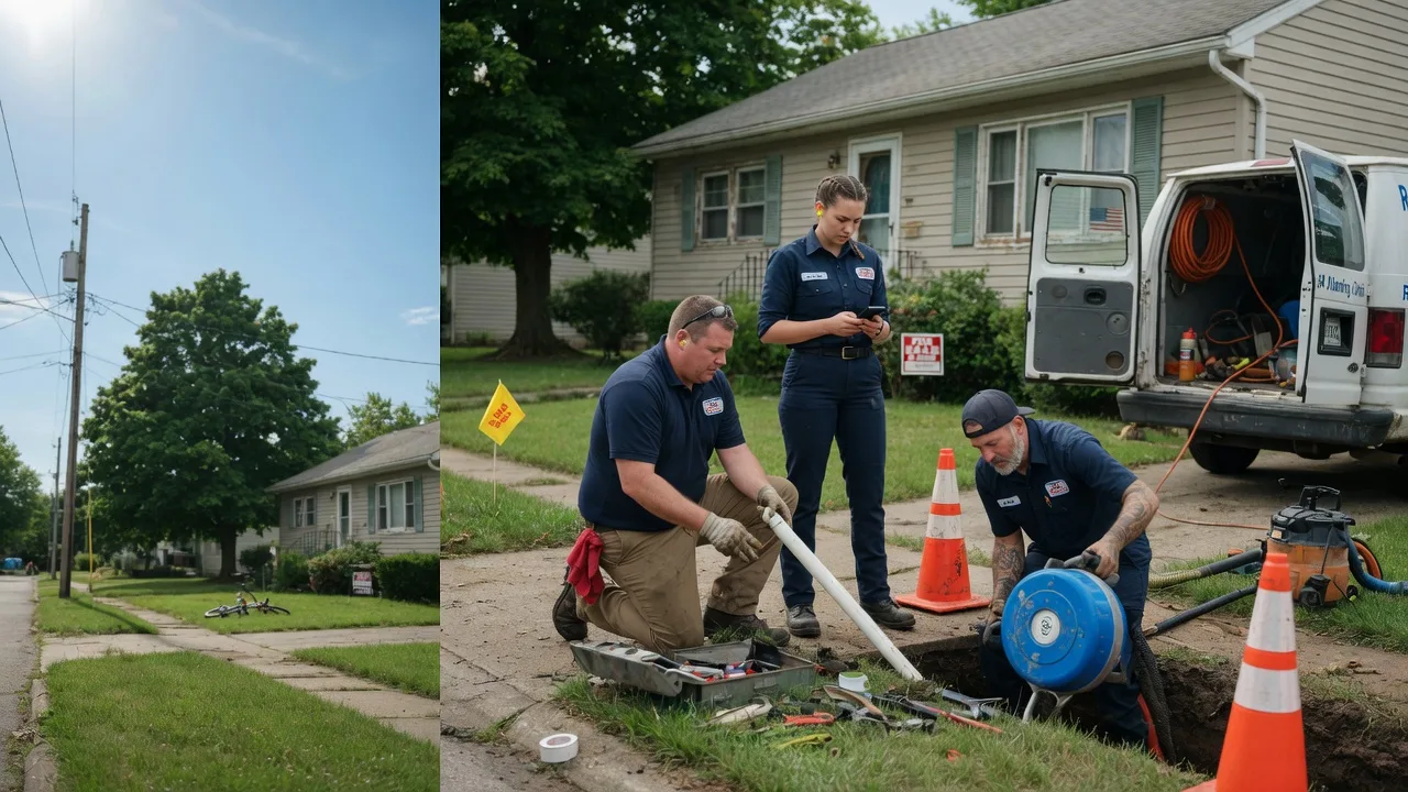 Sewer Line Repair in Achille, OK near me